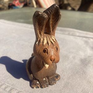 Whimsical Vintage Ceramic Easter Bunny Nursery Decor